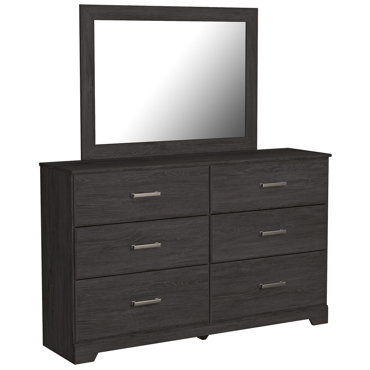 Belachime Black Panel Bedroom Set B2589
