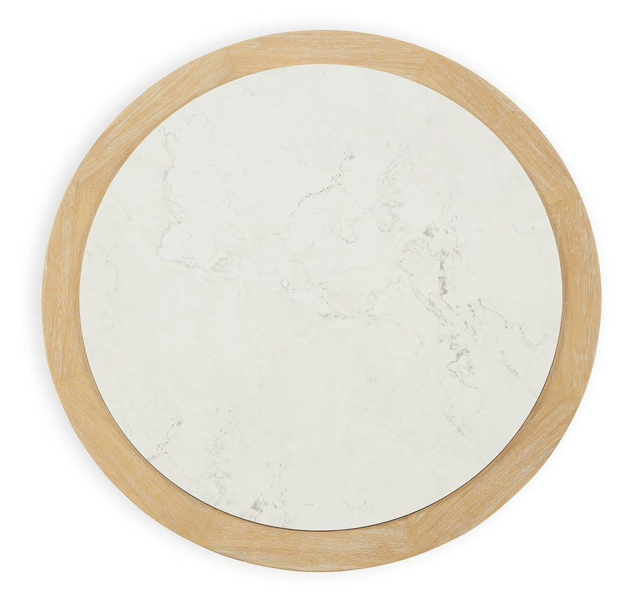 Camdill Light Brown/White Coffee Table T808