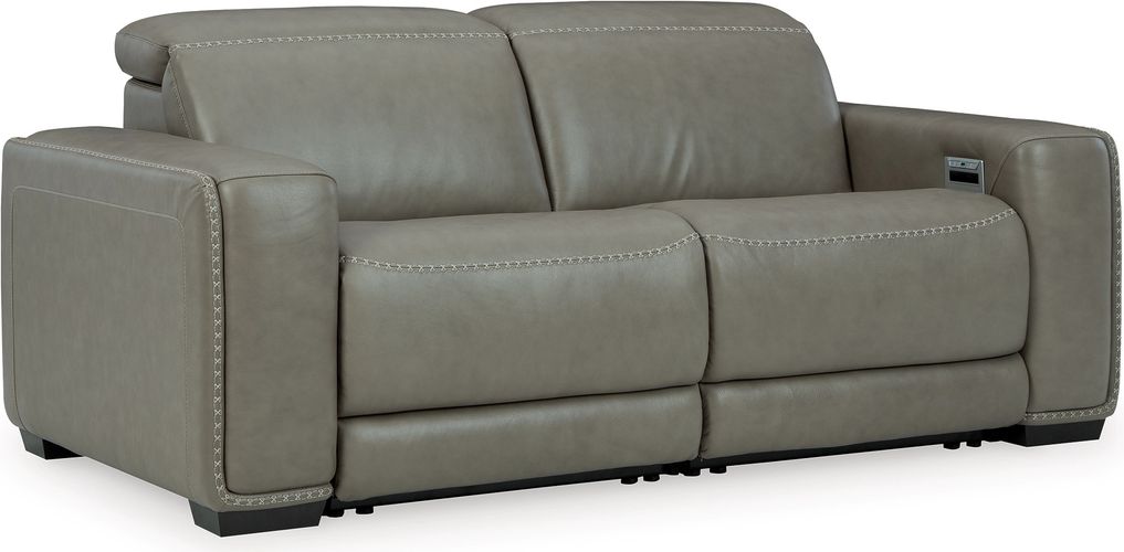 Correze Gray Power Reclining Sofa and Loveseat U94202