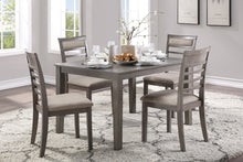 Load image into Gallery viewer, Lovell Gray 5-Piece Dining Set 5806