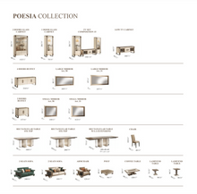 Load image into Gallery viewer, Poesia Collection 7pc Italian Dining Room Set