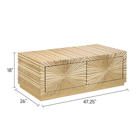 Helios Gold Coffee Table A-CT06