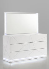 Load image into Gallery viewer, Lana White LED Bedroom Set B85