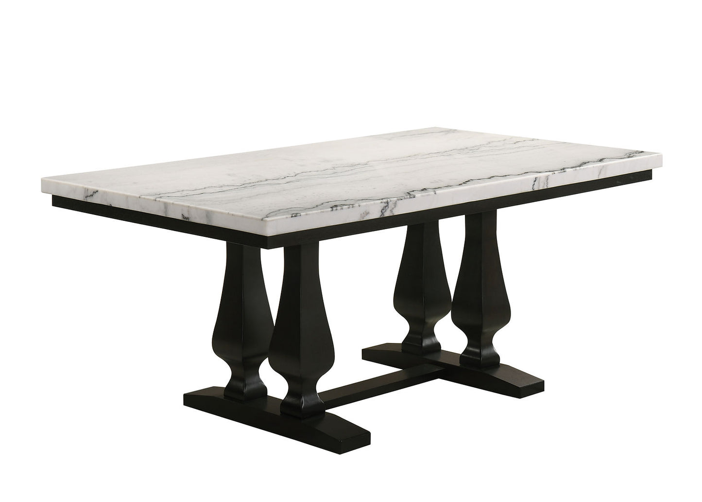 Paro Grey (GENUINE MARBLE) Dining Set
