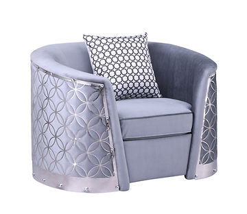 Athena Grey Sofa and Loveseat S3800