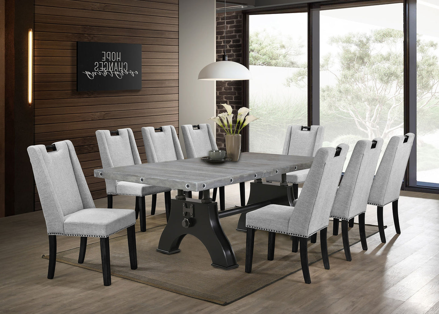 Nordic 7pc Dining Room Set  D4920