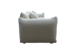 Load image into Gallery viewer, Homey White Fabric OVERSIZED Sofa &amp; Chair S3131