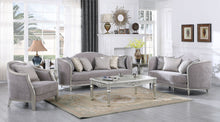 Load image into Gallery viewer, Bellisimo Grey Velvet Sofa and Loveseat S6226