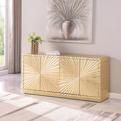 Helios Gold Leaf Console A-C09