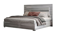 Load image into Gallery viewer, Premium Collection Grey LED Italian Bedroom Set