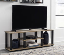 Load image into Gallery viewer, Jastyne Natural/Black 47&quot; TV Stand W201