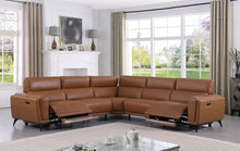 Load image into Gallery viewer, Lorenzo Camel POWER Reclining Sectional MI-2311