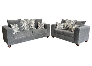 S305 Zander Fabric Sofa and Loveseat