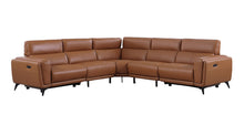 Load image into Gallery viewer, Lorenzo Camel POWER Reclining Sectional MI-2311