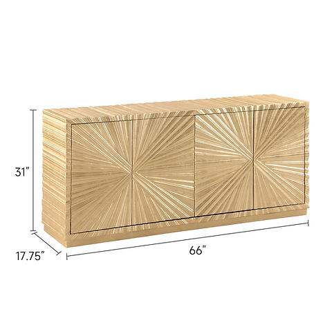 Helios Gold Leaf Console A-C09
