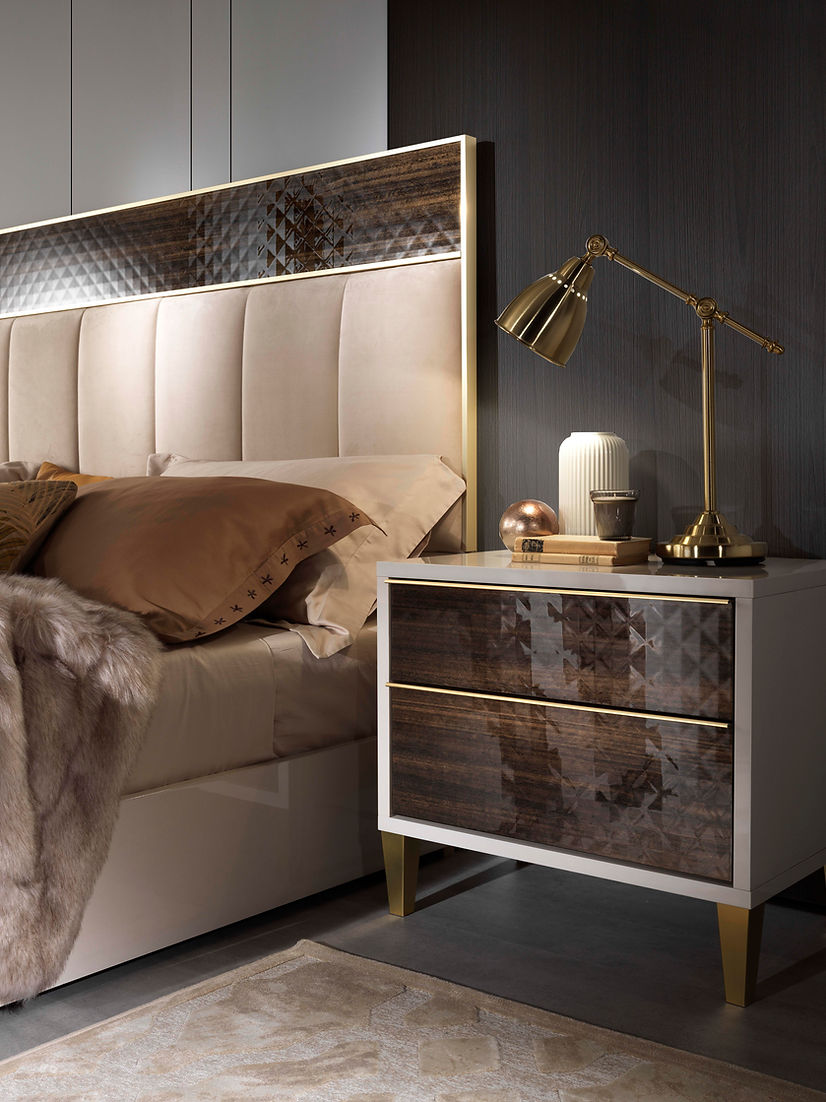 Gemma Collection Pearl Italian Bedroom Set