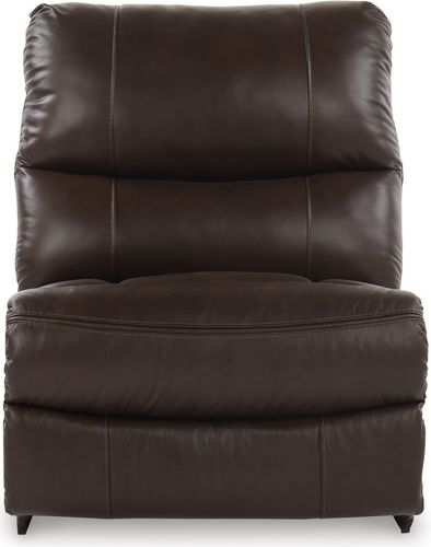 Family Circle Dark Brown 4pc POWER Reclining Sectional