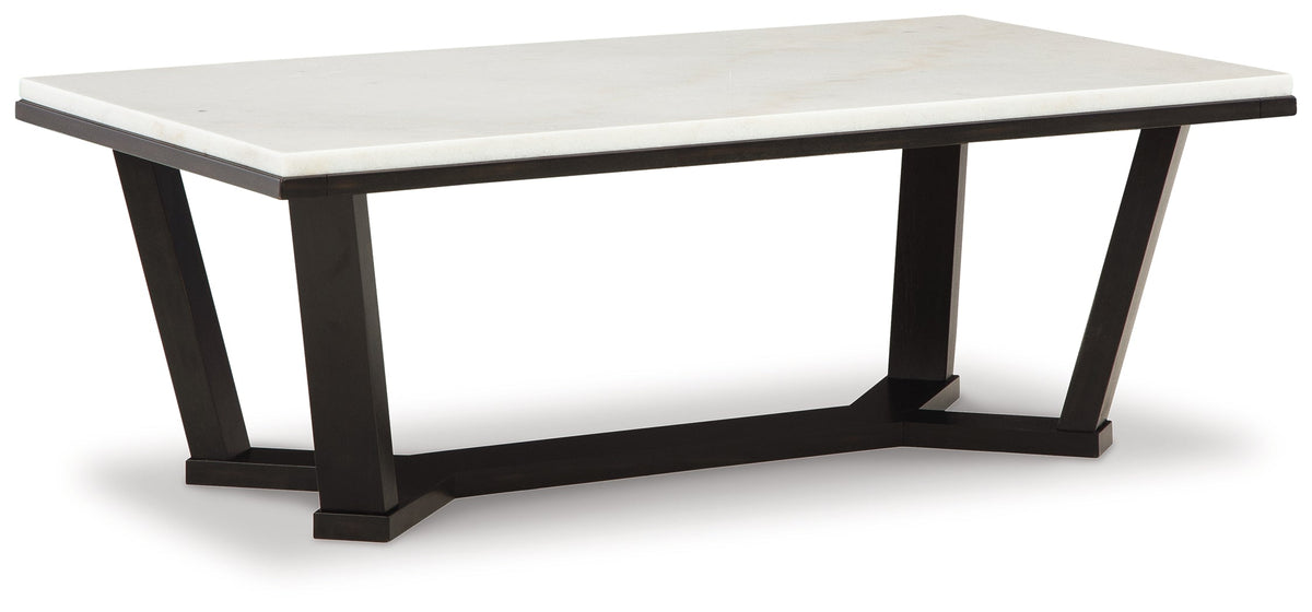 Fostead White/Espresso Coffee Table
T770