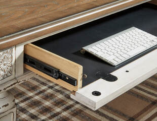 Realyn Home Office 2 Desks in White/Brown
H74334