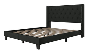 Katy  King Platform Bed Charcoal HH760