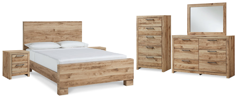 Hyanna Tan Brown Panel Bedroom Set B1050