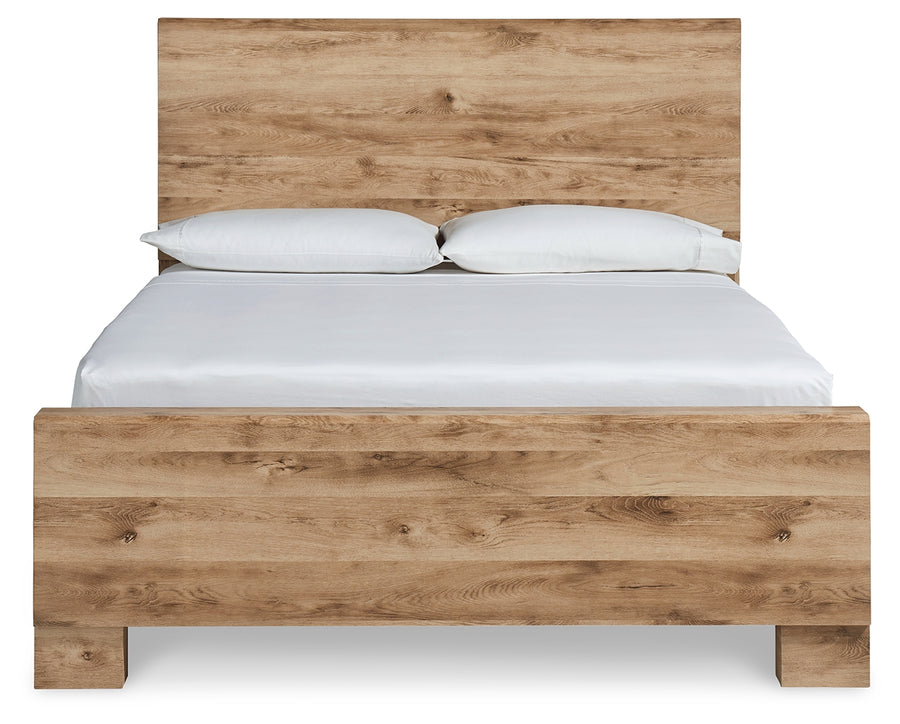 Hyanna Tan Brown Panel Bedroom Set B1050