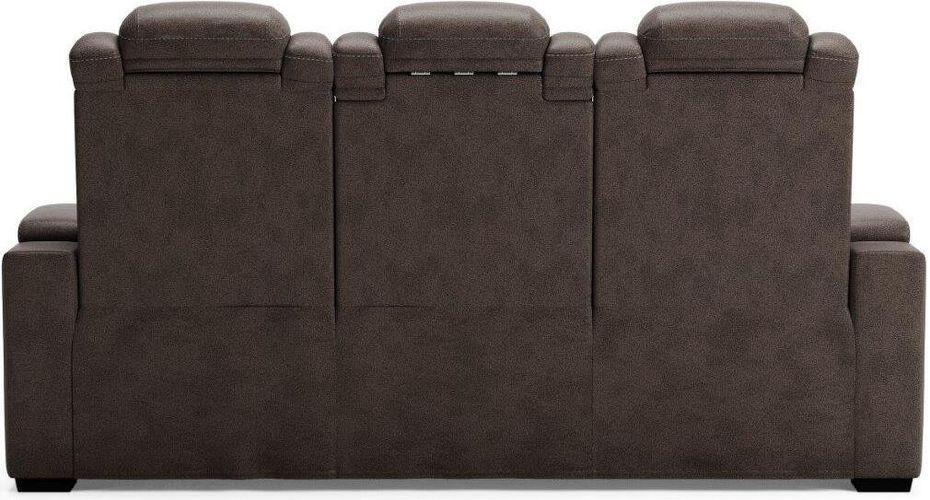 Hyllmont Gray POWER Reclining Sofa and Loveseat 93003