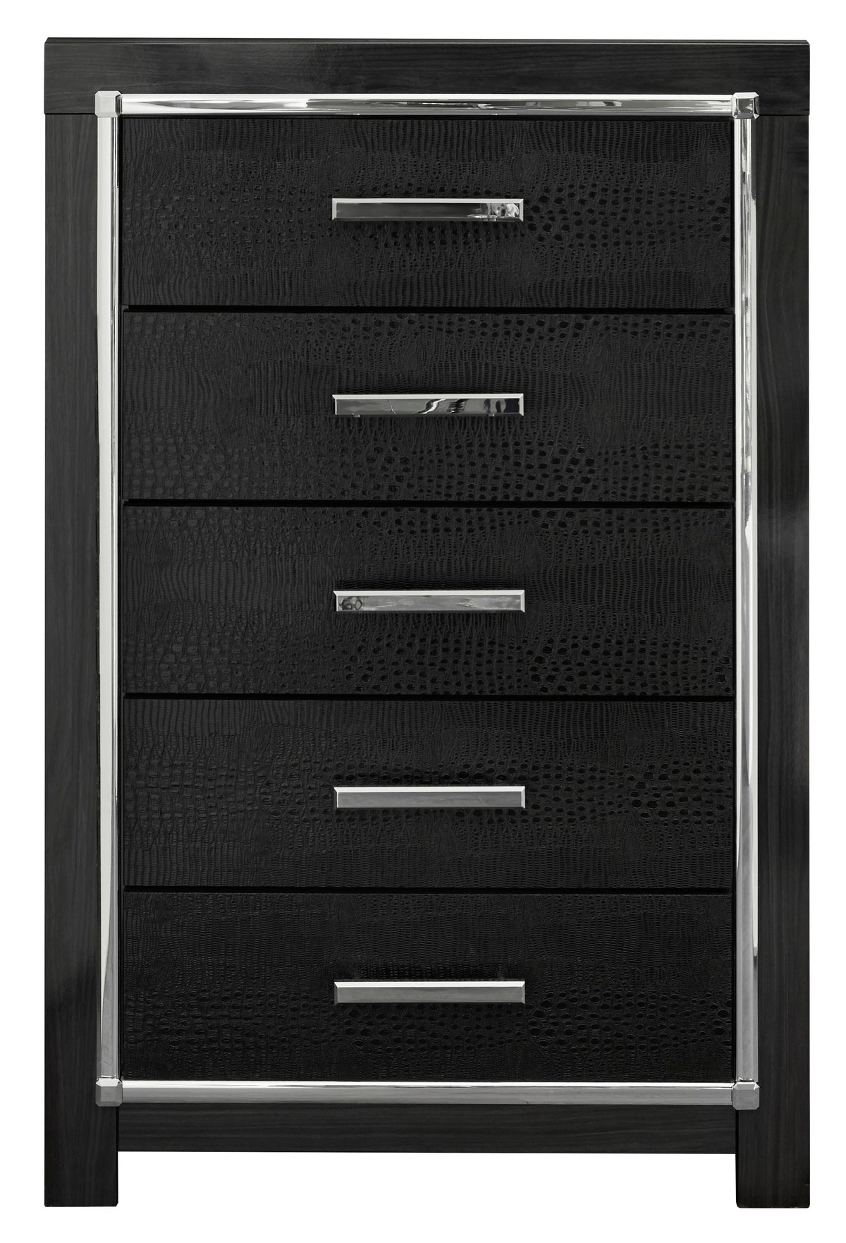 Kaydell Black LED Panel Bedroom Set B1420