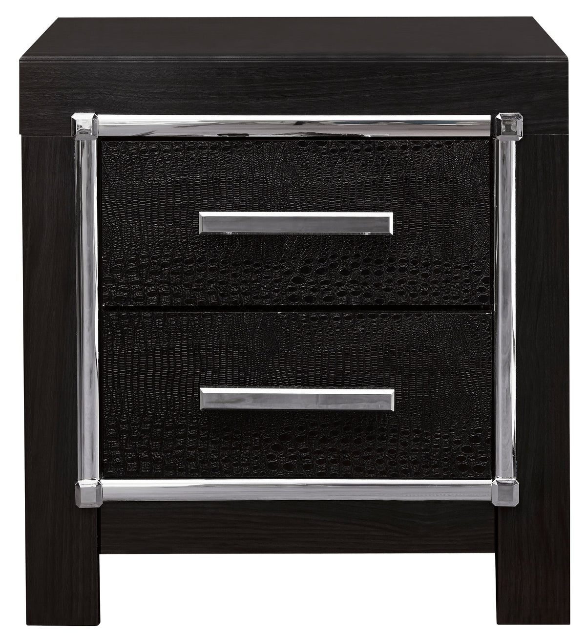 Kaydell Black LED Panel Bedroom Set B1420