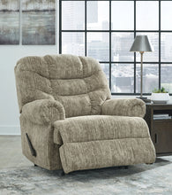 Load image into Gallery viewer, Movie Man Taupe Recliner 63803