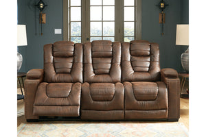 Owner's Thyme Power Reclining Sofa and Loveseat 24505