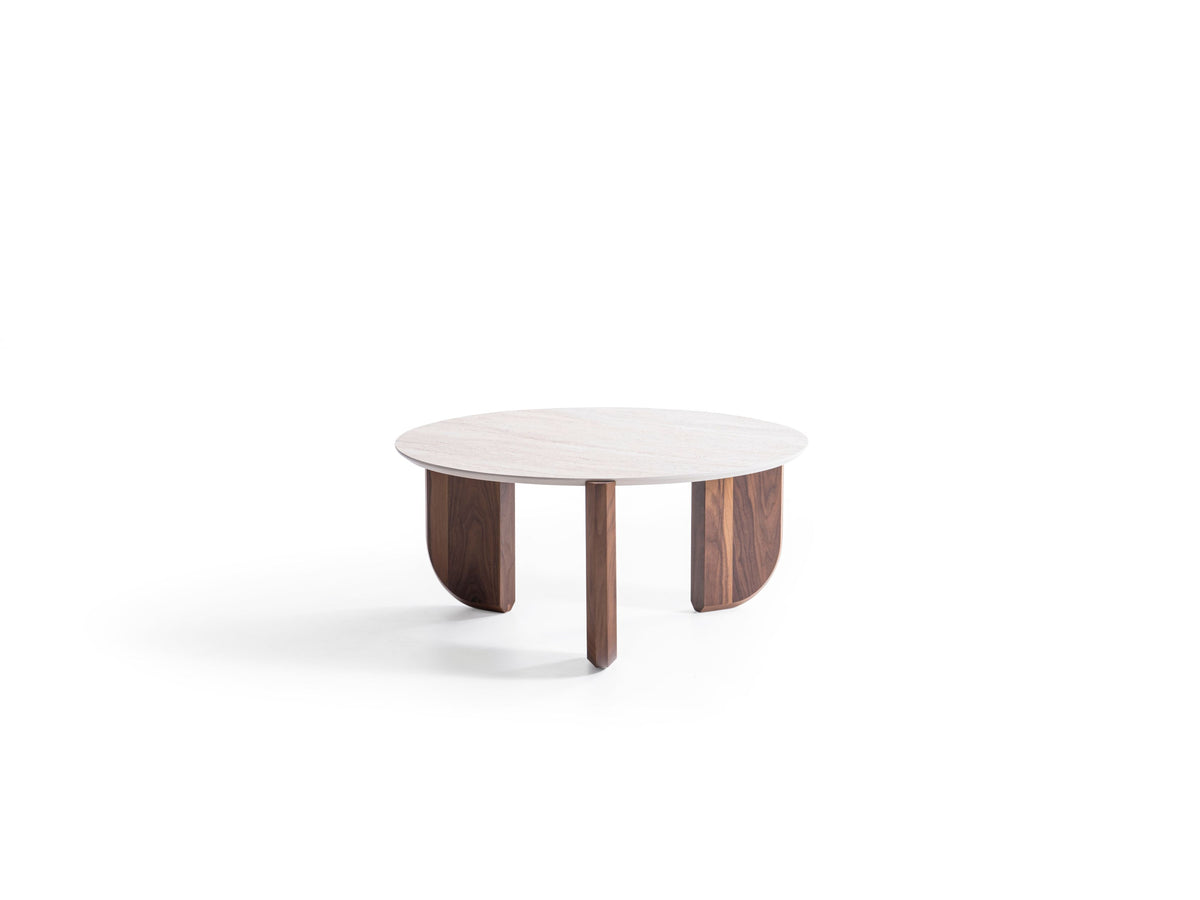 720 Walnut-T 3pc Coffee Table Set