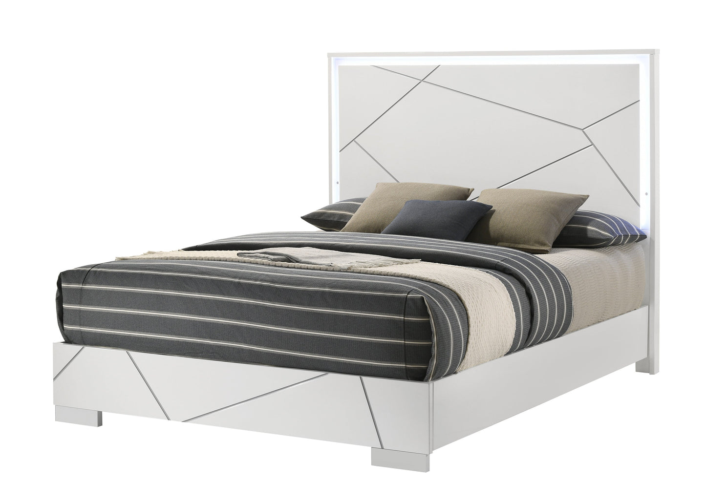 Ayla White Panel Bedroom Set B4520