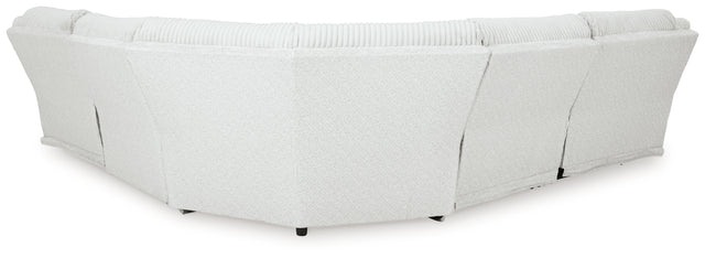 Top Tier Alloy 5pc Reclining Sectional 92706