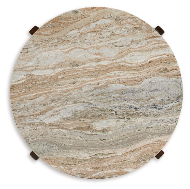 Tanidore Marble 3pc Coffee Table Set T667