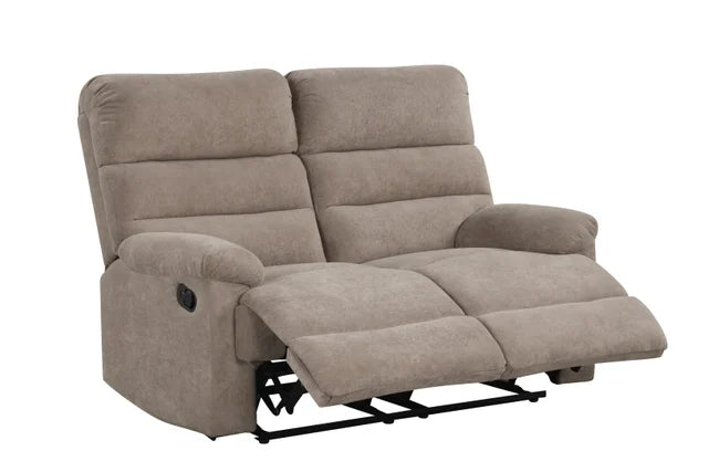 Albert21 Mocha WATER RESISTANT Fabric 3pc Reclining Set