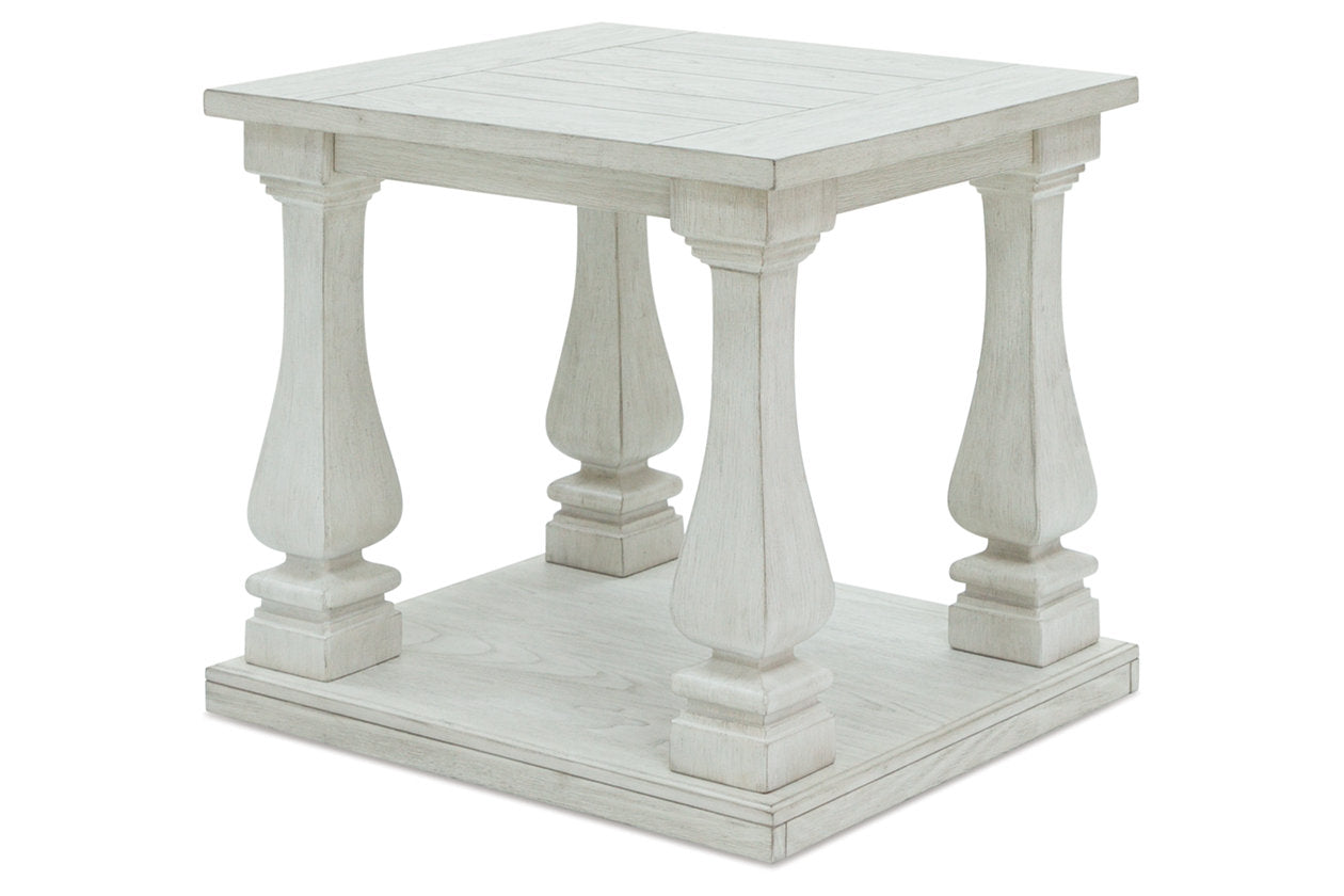 Arlendyne Antique White Coffee Table and 2 End Tables T747