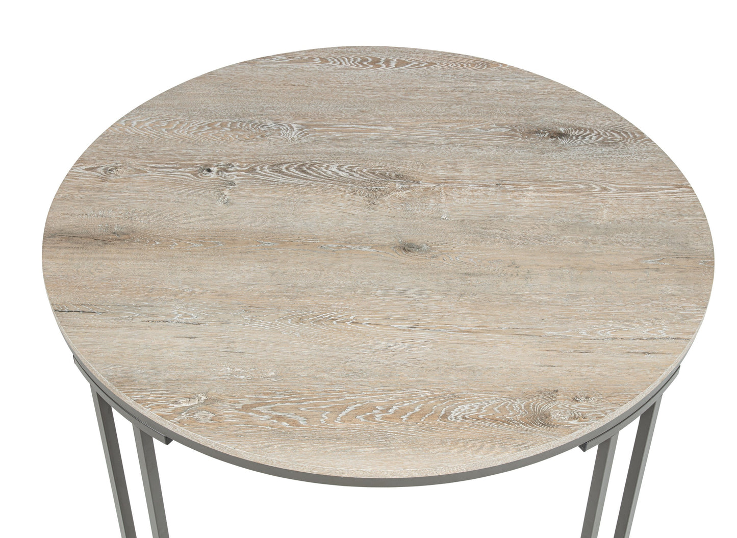 Verano Light Gray Round Dining Set 2203