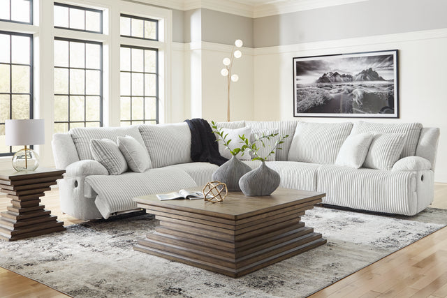 Top Tier Alloy 5pc Reclining Sectional 92706