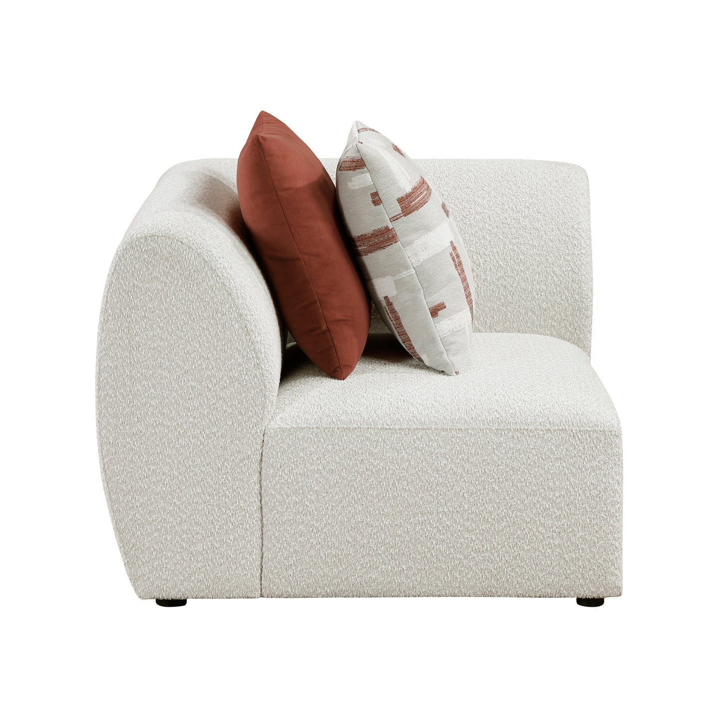 Franz Beige Chenille 7pc Modular Sectional 9969