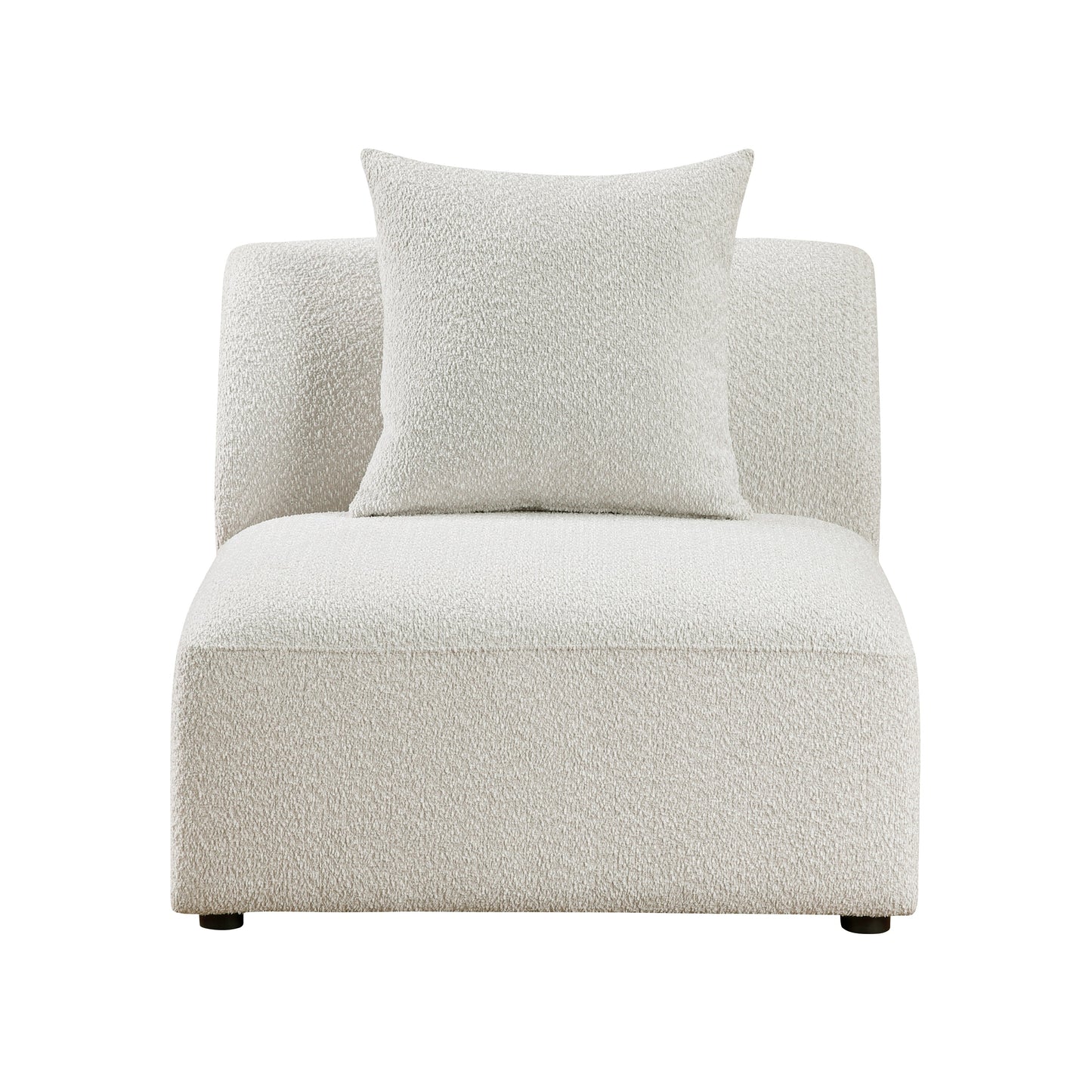 Franz Beige Chenille 7pc Modular Sectional 9969
