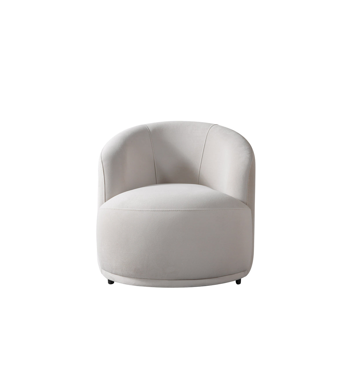 Bonita Ivory Velvet Living Room Set