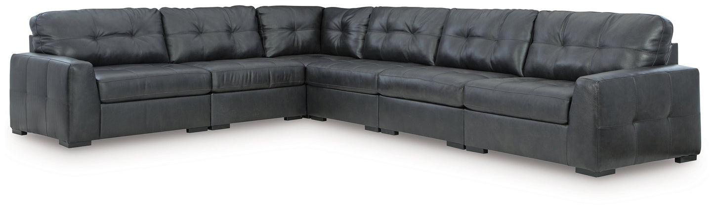 Brindley Pier Fog 6pc Sectional 99503