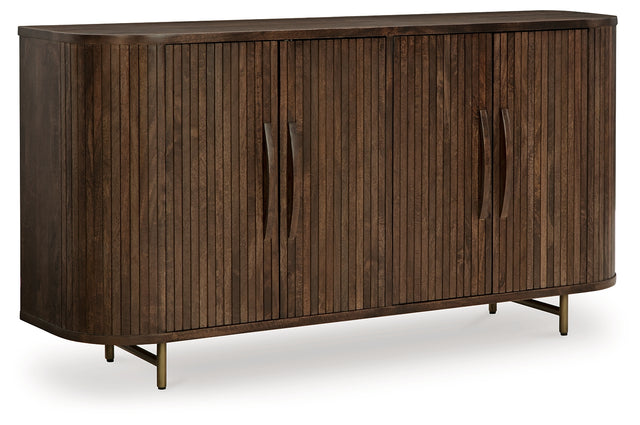 Amickly Dark Brown Accent Cabinet A4000571