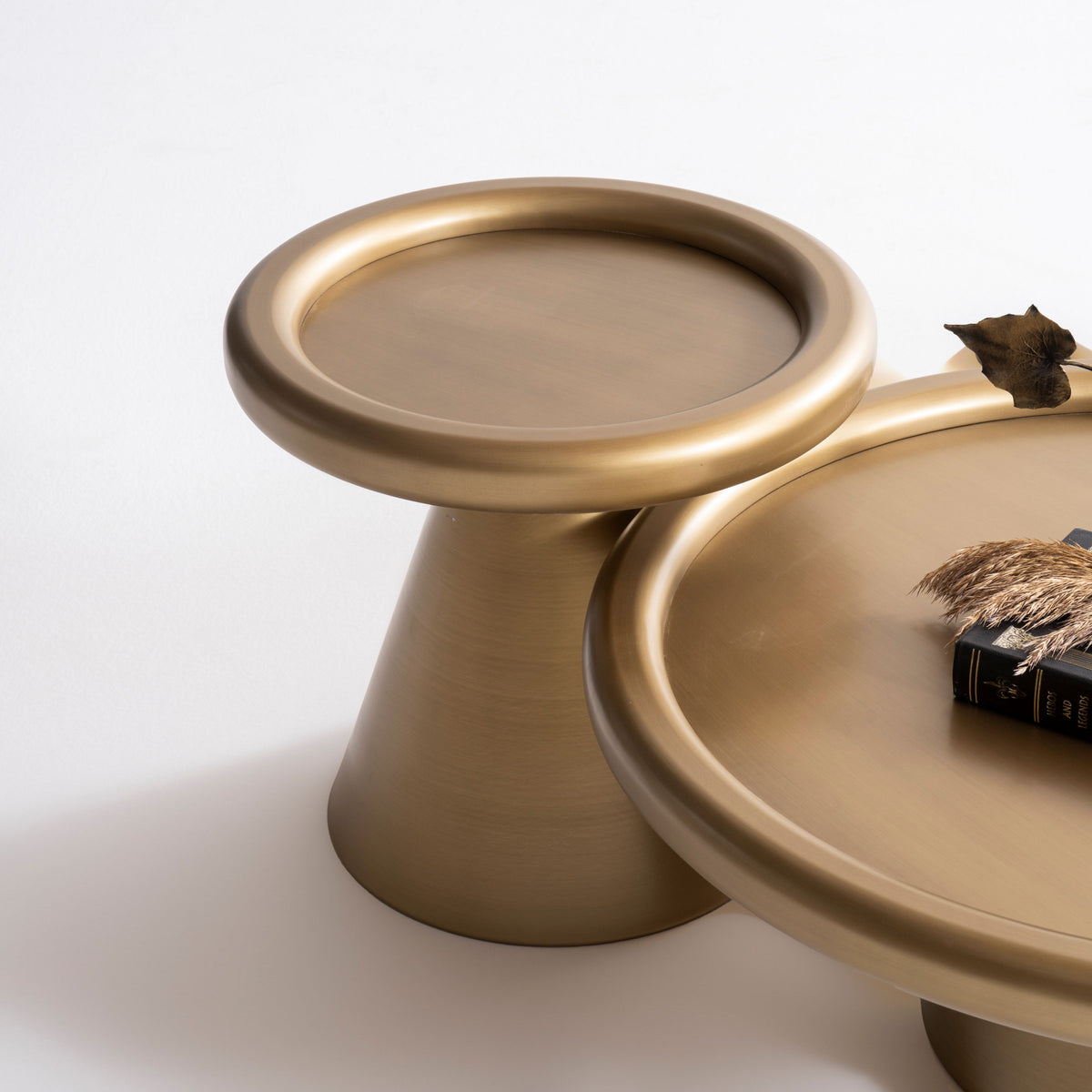 950 Gold 3pc Coffee Table Set