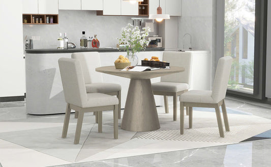 D2610 Gold 5pc Dining Room Set