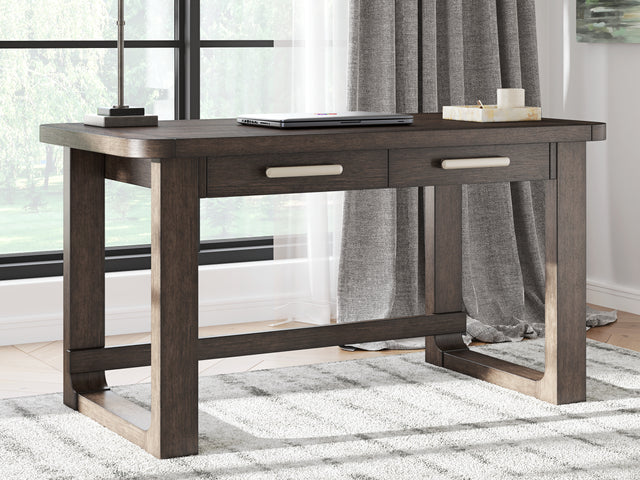 Breckington Dark Brown 56" Home Office Desk H556-44