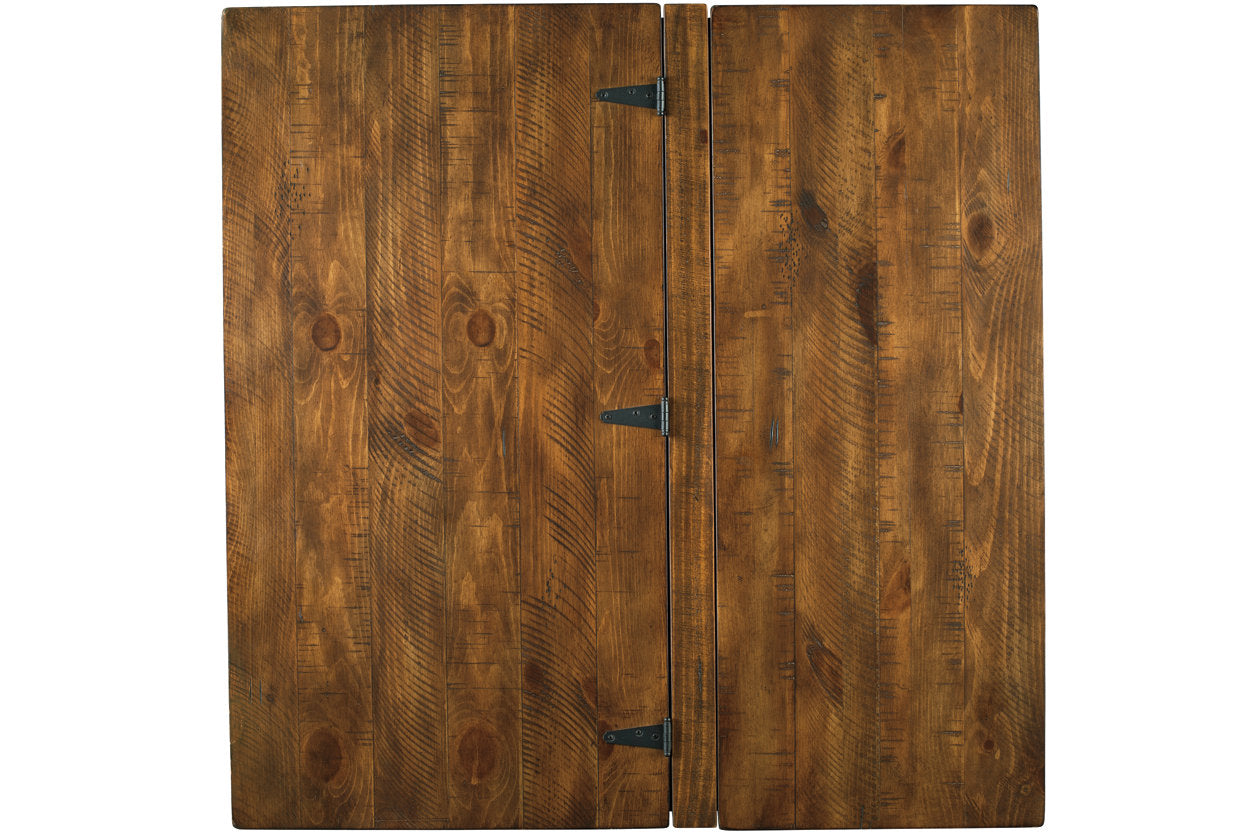 Valebeck Black/Brown Coffee Table and 2 End Tables T468