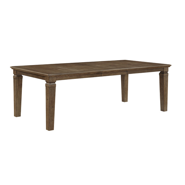 Quinn Light Brown Extendable Dining Set 6020