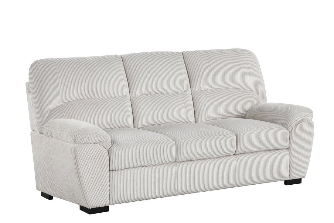 Tiffany20 Silver Cord Fabric Sofa and Loveseat